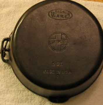 Griswold Cast Iron Size Chart